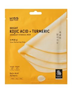Kiss New York Bright Kojic Acid + Turmeric Overnight Hydrogel Mask-1 Sheet