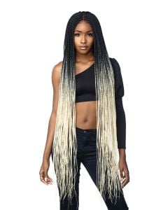 Sensationnel 4X4 Box Braid Cloud 9 Swiss Lace Wig 50”
