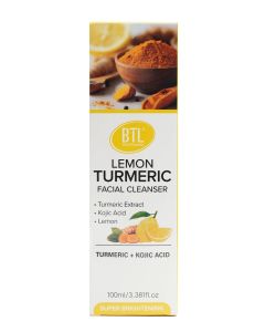 BTL Lemon Turmeric Facial Cleanser 3.38 oz