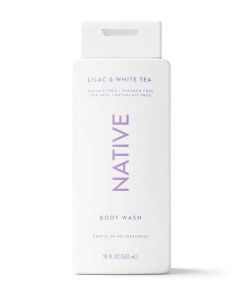 Native Lilac & White Tea Body Wash 18 oz