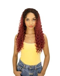 Liz Deep Wave Human Hair 13x6 Wig 28" by Brio