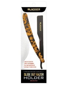 Black Ice Slide Out Razor Holder Masterpiece BIC602-MAS