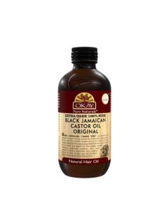 Okay Extra Dark  Pure Black Jamaican Castor Oil Original 4 oz