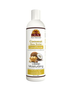 Okay Coconut Shea Butter Deep Moisturizing Conditioner 12 oz
