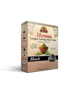 Okay Henna Longer-Lasting Hair Color Black 2 oz