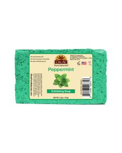 OKAY Peppermint Exfoliating Soap (5.2oz)