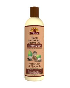 Okay Black Jamaican Castor Oil Shampoo 12 oz