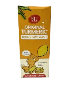 BTL Original Turmeric Body & Face Wash 17.63 oz