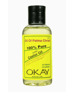Okay 100% Plam Christi Castor Oil 4 oz