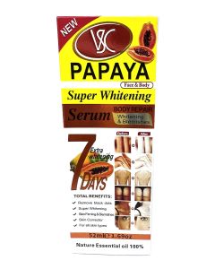 Victoria Super Colorful By BTL Papaya Super Whitening Serum 1.69 oz