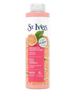 St.Ives Pink Lemon & Mandarin Orange Exfoliating Body Wash 22 oz