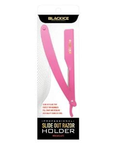 Black Ice Slide Out Razor Holder Light Pink BIC602-LPK