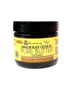 Sunny Isle Coconut Jamaican Back Castor Oil Pure Butter 2 oz