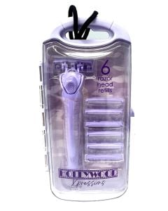 Hollywood Razor 3 Blade Head -Purple