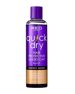 Red By Kiss Quick Dry Hair Protective Liquid Cap-Black 8 oz
