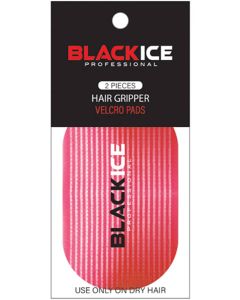 Black Ice Hair Gripper Velcro Pad RED BIC011RED