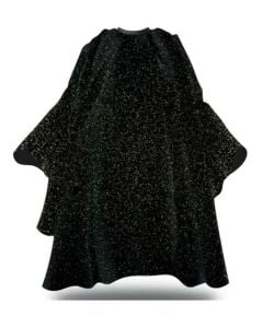 Black Ice Rich Gold Barber Cape BVE009RIC