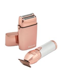BabylissPro LimitedFX Cord/Cordless Hair Trimmer and Double-Foil Shaver Prepack FXDUOFS2TRG
