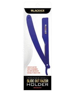 Black Ice Slide Out Razor Holder Royal BIC602-ROY
