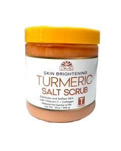 Okay Skin Brightening Turmeric Salt Scrub 20 oz