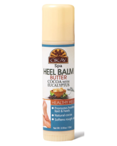 OKAY Spa Heel Balm Butter Cocoa With Eucalyptus (0.5oz)