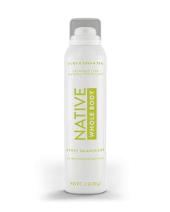 Native Aloe & Green Tea Spray Deodorant 3.5 oz