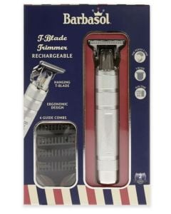 BARBASOL T-Blade Rechargeable Trimmer CBT1-6002-SLV