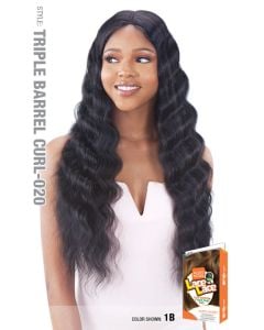 Model Model Triple Barrel Curl-020 Lace Wig