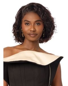 Outre My Tresses 13X4 Virgin Wavy Bob Human Hair Glueless Lace Wig 12"