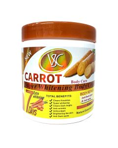 Victoria Super Colorful By BTL Carrot Super Whitening Body Cream 500 g