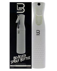 LEVEL 3 White Beveled Spray Bottle 1 Piece