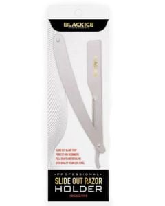 Black Ice Slide Out Razor Holder White BIC602-WHI