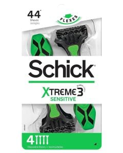 Schick Xtreme 3 Sensitive 4 Disposable Razors