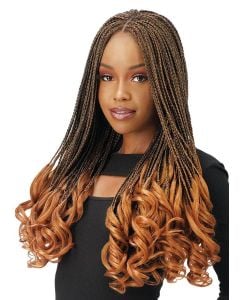 Zury 6X French Curl Crochet Braid 40"
