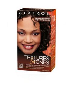 2n dark brown texture & tones kit by clairol