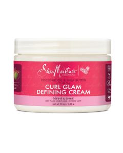 Coconut Oil & Shea Butter Curl Glam Defining Cream by Shea Moisture (12oz)