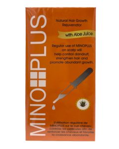 Natural Hair Growth Rejuvenator With Aloe Juice by Minoplus 2.03 oz