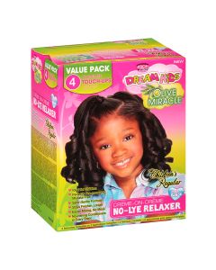 Dream Kids Olive Miracle Value Pack Children's Regular No-Lye Relaxer by African Pride AP47003