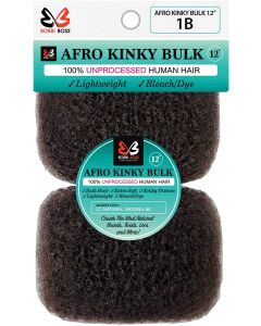 Afro Kinky Bulk Human Hair 16" by Bobbi Boss HH-AFRKB16
