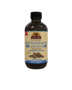black jamaican castor oil with argan original dark by okay (4oz)