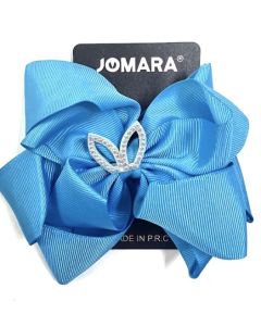 Bow Tie Clip Blue by JOMARA