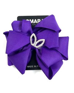 Bow Tie Clip Purple by JOMARA