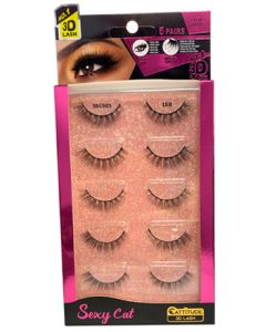 Sexy Cat 3D Lash - LEO 5SC005 5 Pairs Pack by EBIN