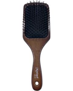 gd-261 natural wood paddle & cushion brush by golden duck