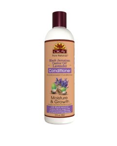moisture & growth lavender conditioner by okay (12oz)