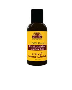 black haitian castor oil of palma christi by okay (4oz)