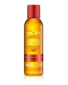 argan oil heat protector smooth & shine polisher by creme of nature (4oz)