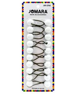 Hair Ornament Ponytails White by Jomara JMR-52960