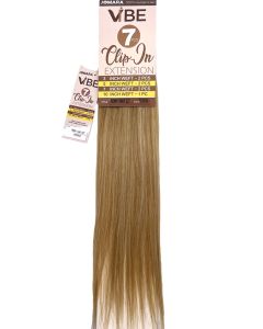 100% Human Hair 7PCS Clip-In Remy Yaky by Vibe