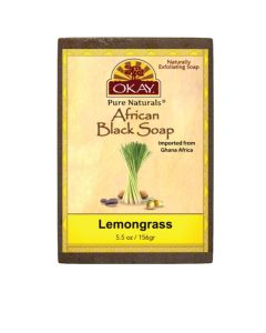 african black soap lemongrass (5.5oz) by okay